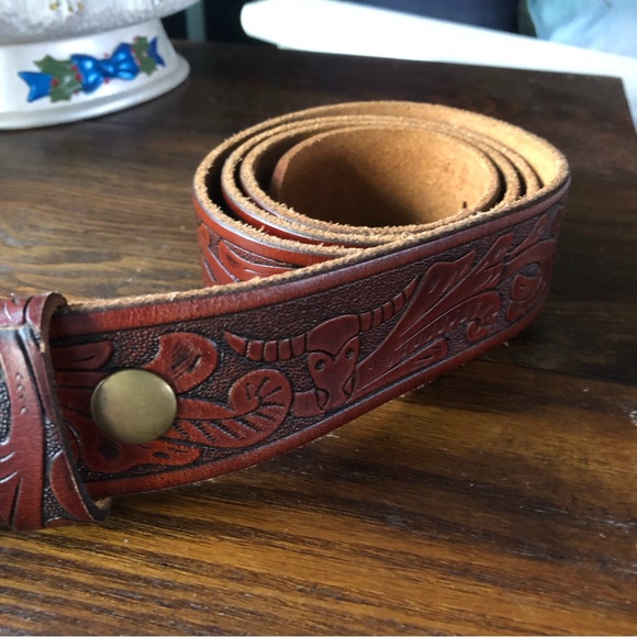 Amethyst Encrusted Buckle & Belt L - Picture 5 of 8